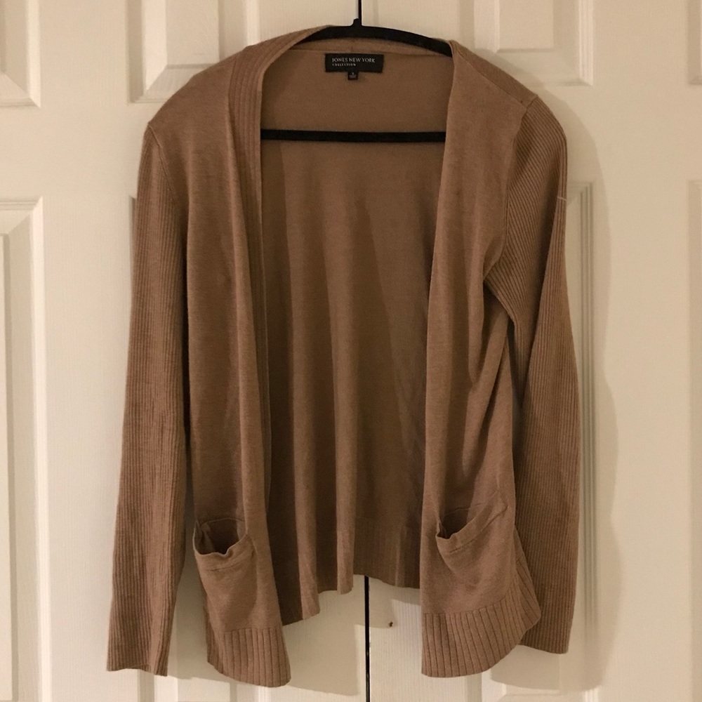 Jones New York Beige Cardigan (S)